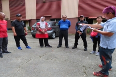 Safety and Program Briefing for Management Team - Outbound School Team Building  / 30-31 January 2019 / Outward Bound School,Kinarut, Sabah